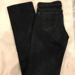 Goldsign jeans dark wash straight leg women’s size 27